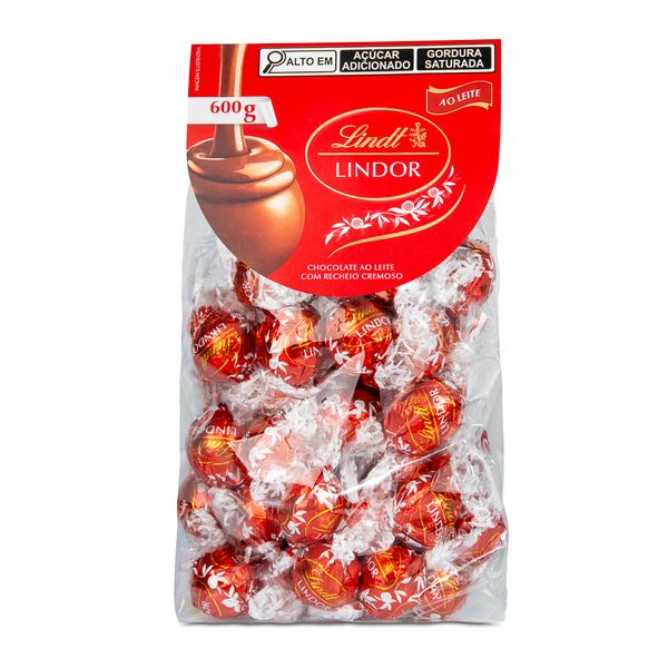 Bag LINDOR trufas ao Leite 600g